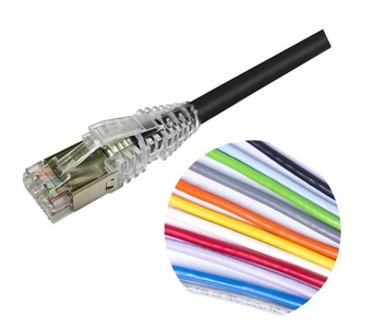 Экранированный коммутационный шнур Cat.6 S/FTP, калибр: 26 AWG, оболочка: LSZH, -20-+60 град., цвет: белый, длина м: 3